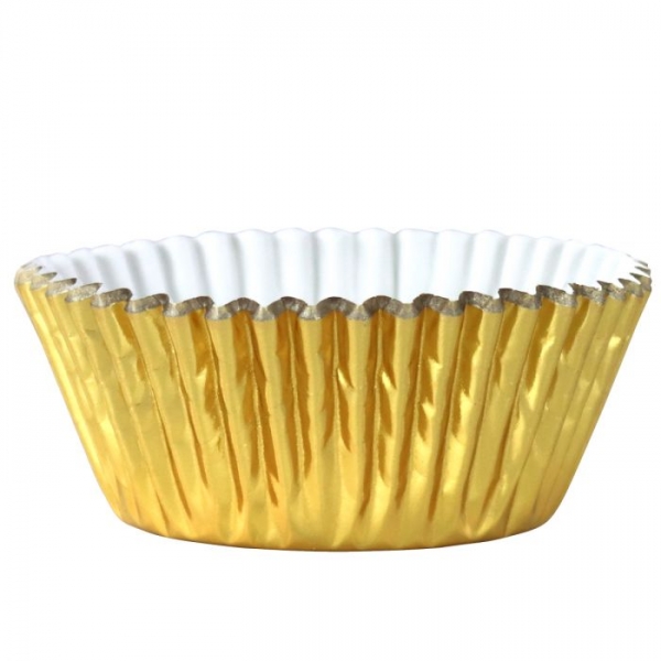 Cupcake Backförmchen - Gold